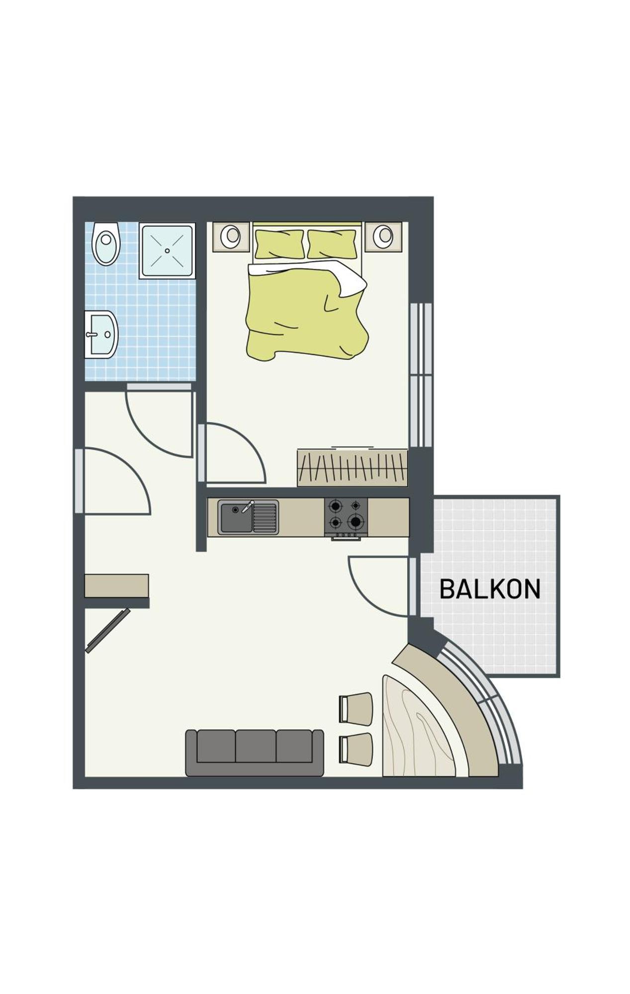 Residence Feldhof Castelbello Rom bilde