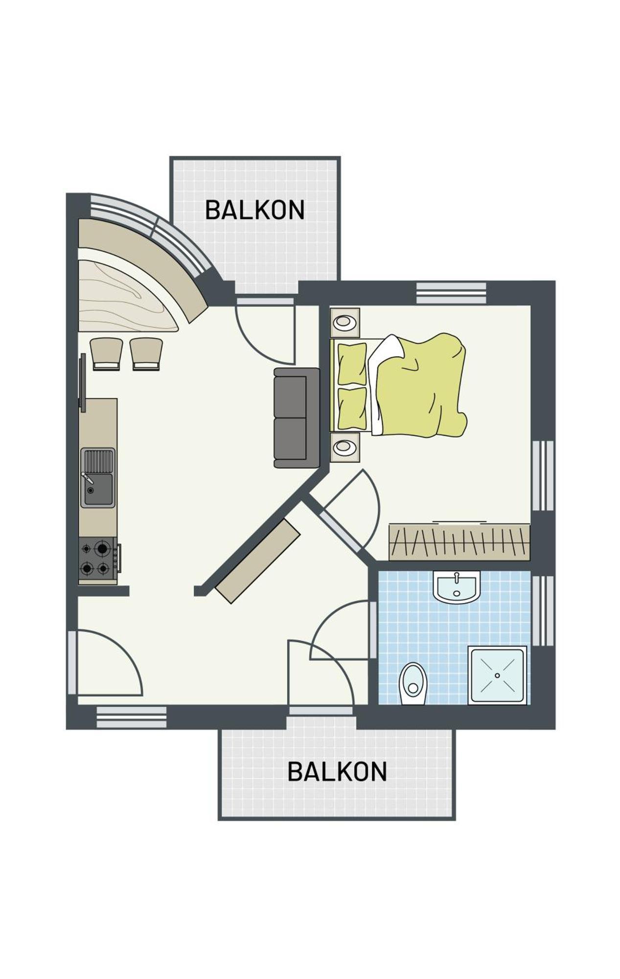 Residence Feldhof Castelbello Rom bilde